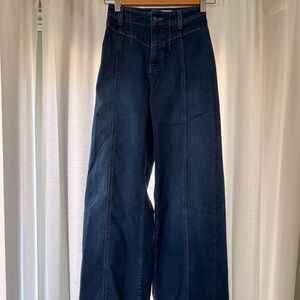 We The Free Wide Leg / High Rise Stretch Jean